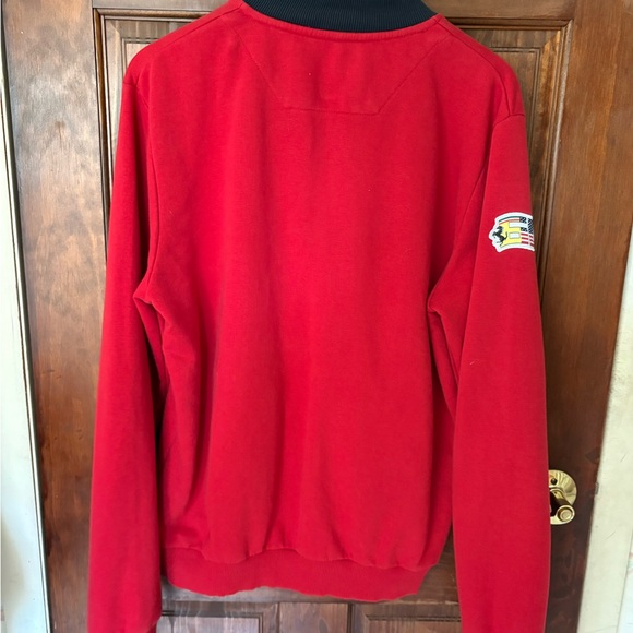 Ferrari Zip Up Sweater (Ships in 24 Hours) - Picture 5 of 5